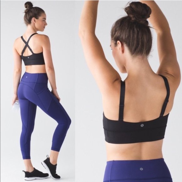 lululemon athletica Other - Lululemon black Both Ways adjustable luxtreme active gym workout sports bra